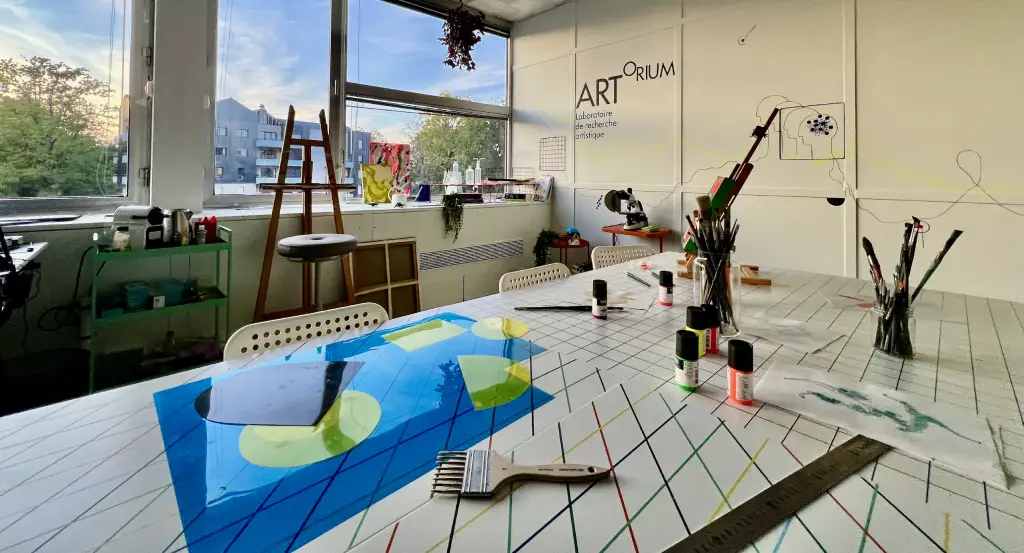 Photo de l’atelier L’Artorium, espace de création pour enfants et adultes
